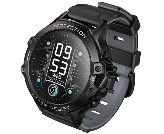 Детские cмарт-часы Hoco Y107 4G with call function Black