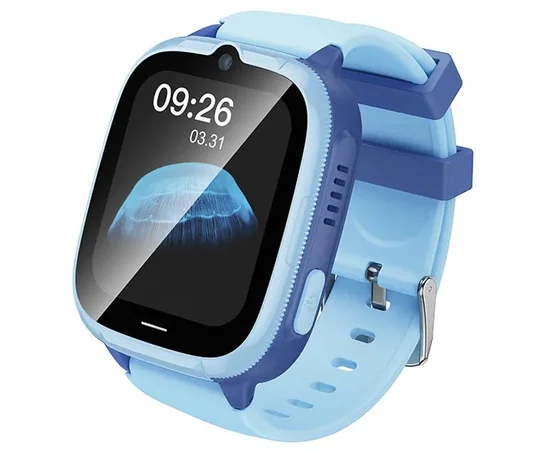 Дитячий cмарт-годинник Hoco Y106 4G with call function Blue