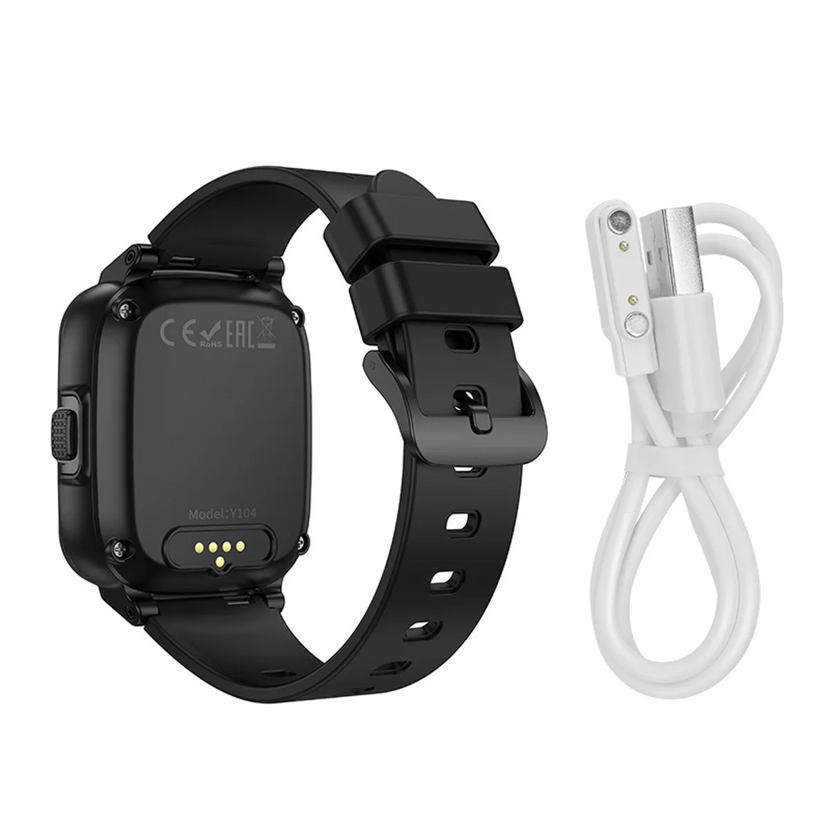 Детские cмарт-часы Hoco Y104 4G Black