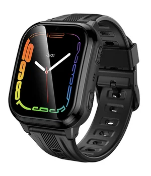 Дитячий cмарт-годинник Hoco Y108 4G with call function Black
