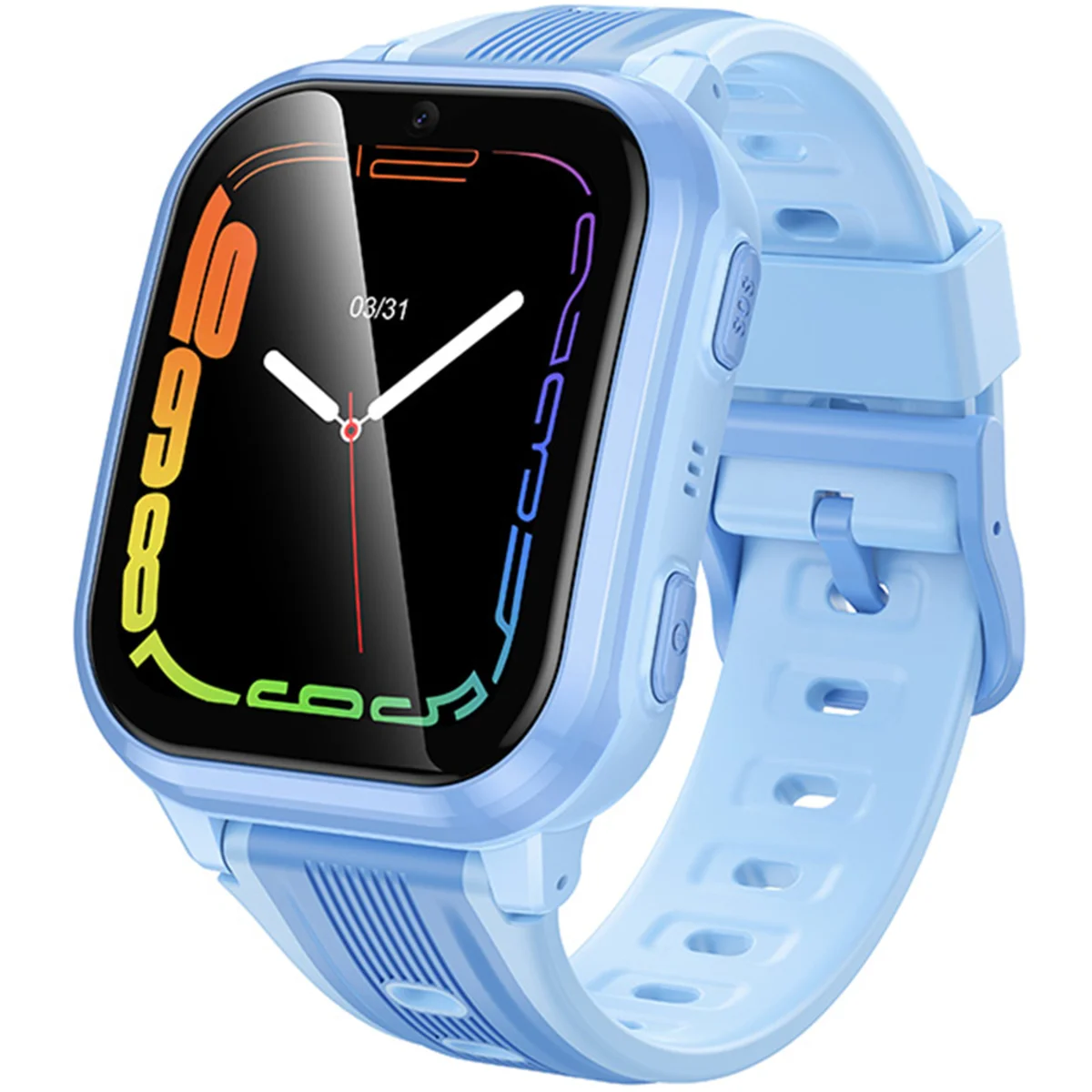Детские cмарт-часы Hoco Y108 4G with call function Blue