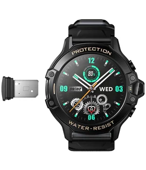 Детские cмарт-часы Hoco Y107 4G with call function Black