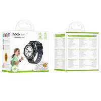 Детские cмарт-часы Hoco Y107 4G with call function Black
