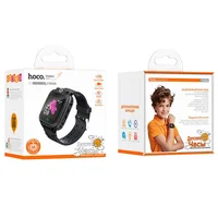 Детские cмарт-часы Hoco Y105A with call function Black