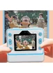 Детская фотокамера моментальной печати D101 Blue