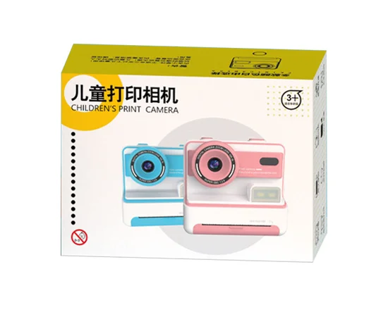 Детская фотокамера моментальной печати D101 Blue
