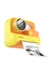 Детская фотокамера с моментальной печатью Hoco DV200 Dual lens Yellow