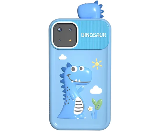 Детская фотокамера-смартфон P1 Plus с чехлом Blue