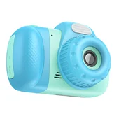 Детская фотокамера Hoco DV201 Dual lens Blue