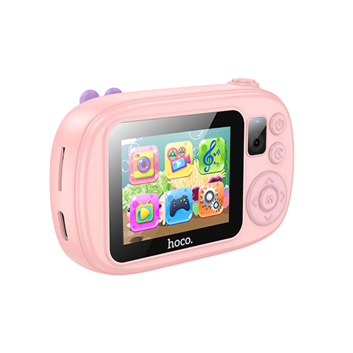 Детская фотокамера Hoco DV205 Dual-camera Pink