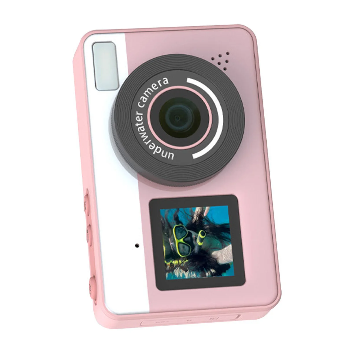 Детская водонепроницаемая цифровая камера D70 Pink