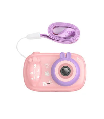 Дитяча фотокамера Hoco DV205 Dual-camera Pink