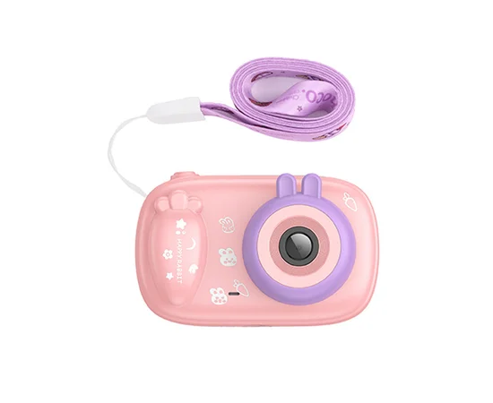 Детская фотокамера Hoco DV205 Dual-camera Pink