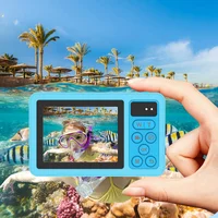 Детская водонепроницаемая цифровая камера D70 Blue