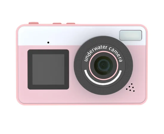 Детская водонепроницаемая цифровая камера D70 Pink