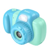 Детская фотокамера Hoco DV201 Dual lens Blue