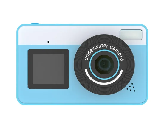 Дитяча водонепроникна цифрова камера D70 Blue
