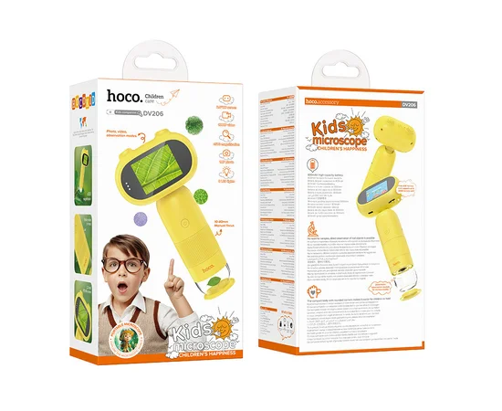 Детский микроскоп Hoco DV206 Yellow