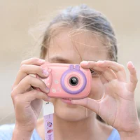 Детская фотокамера Hoco DV205 Dual-camera Pink