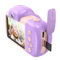 Детская фотокамера Hoco DV201 Dual lens Pink