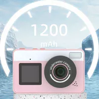 Дитяча водонепроникна цифрова камера D70 Pink