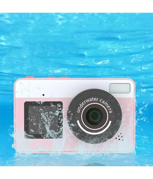 Детская водонепроницаемая цифровая камера D70 Pink