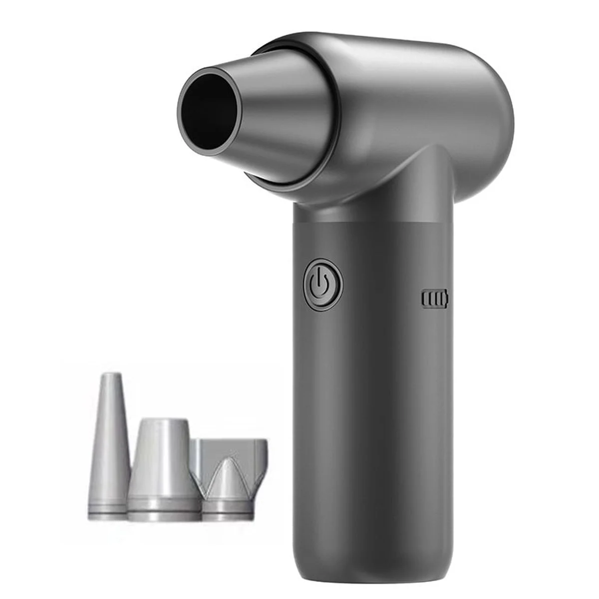 Турбофен "Turbo Air Blaster" 110000 RPM WK-CFJ01 с дополнительными насадками Черный