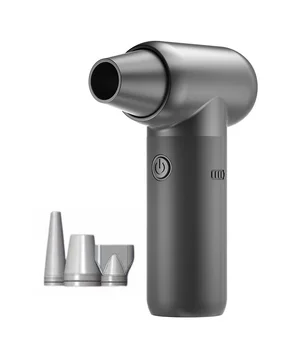 Турбофен "Turbo Air Blaster" 110000 RPM WK-CFJ01 с дополнительными насадками Черный Турбофен "Turbo Air Blaster" 110000 RPM WK-CFJ01 с дополнительными насадками Черный