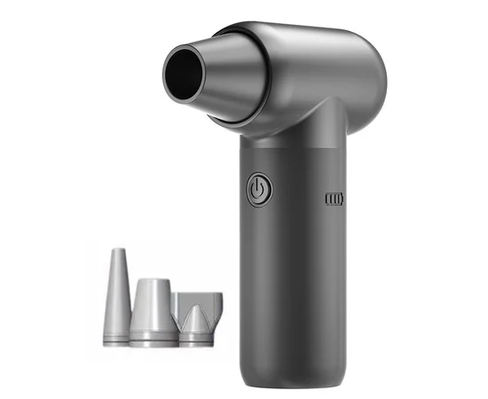 Турбофен "Turbo Air Blaster" 110000 RPM WK-CFJ01 з додатковими насадками Чорний