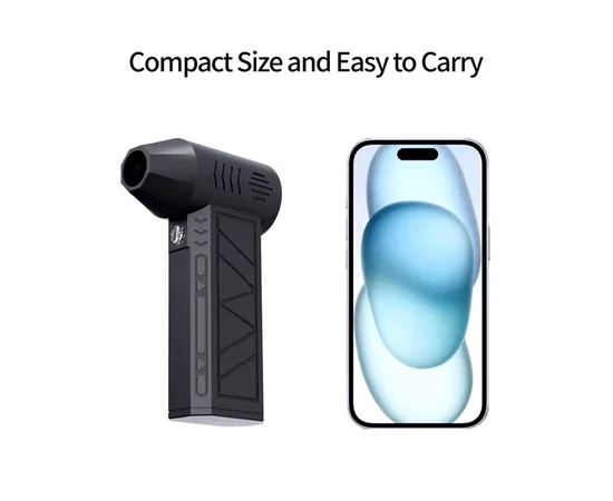 Міні-турбовентилятор Mini Jet Fan ZX7400-SE/PRO Чорний