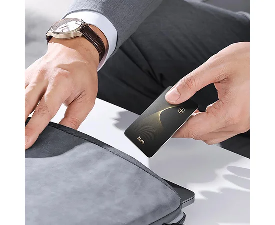 Трекер Hoco E92 Saviour smart positioning anti-lost device Black