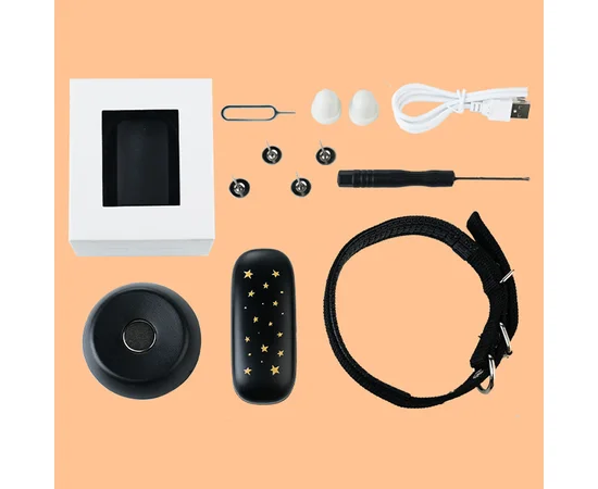 Трекер GPS для животных V53 Pet Tracker SIM (4GLTE) 900mAh Black