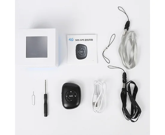 Трекер GPS V50 Tracker Pendant SIM (4G LTE with 2G GSM fallback) 1000mAh Black