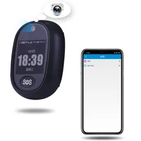 Трекер GPS V45 Tracker Pendant with display SIM (4GLTE with 2GGSM fallback) 6000mAh Black