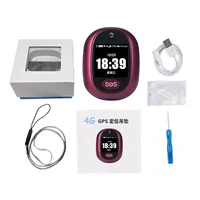 Трекер GPS V45 Tracker Pendant with display SIM (4GLTE with 2GGSM fallback) 6000mAh Black