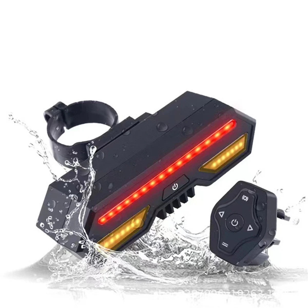 Трекер GPS велосипедный V03B Bike Tacker+Auto Tail Light 2in1 SIM (4GLTE+3GWCDMA+2GGSM) 140/2400mAh Black