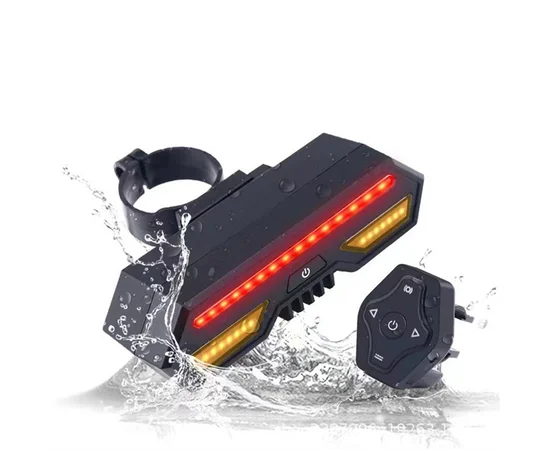 Трекер GPS велосипедний V03B Bike Tacker+Auto Tail Light 2in1 SIM (4GLTE+3GWCDMA+2GGSM) 140/2400mAh Black