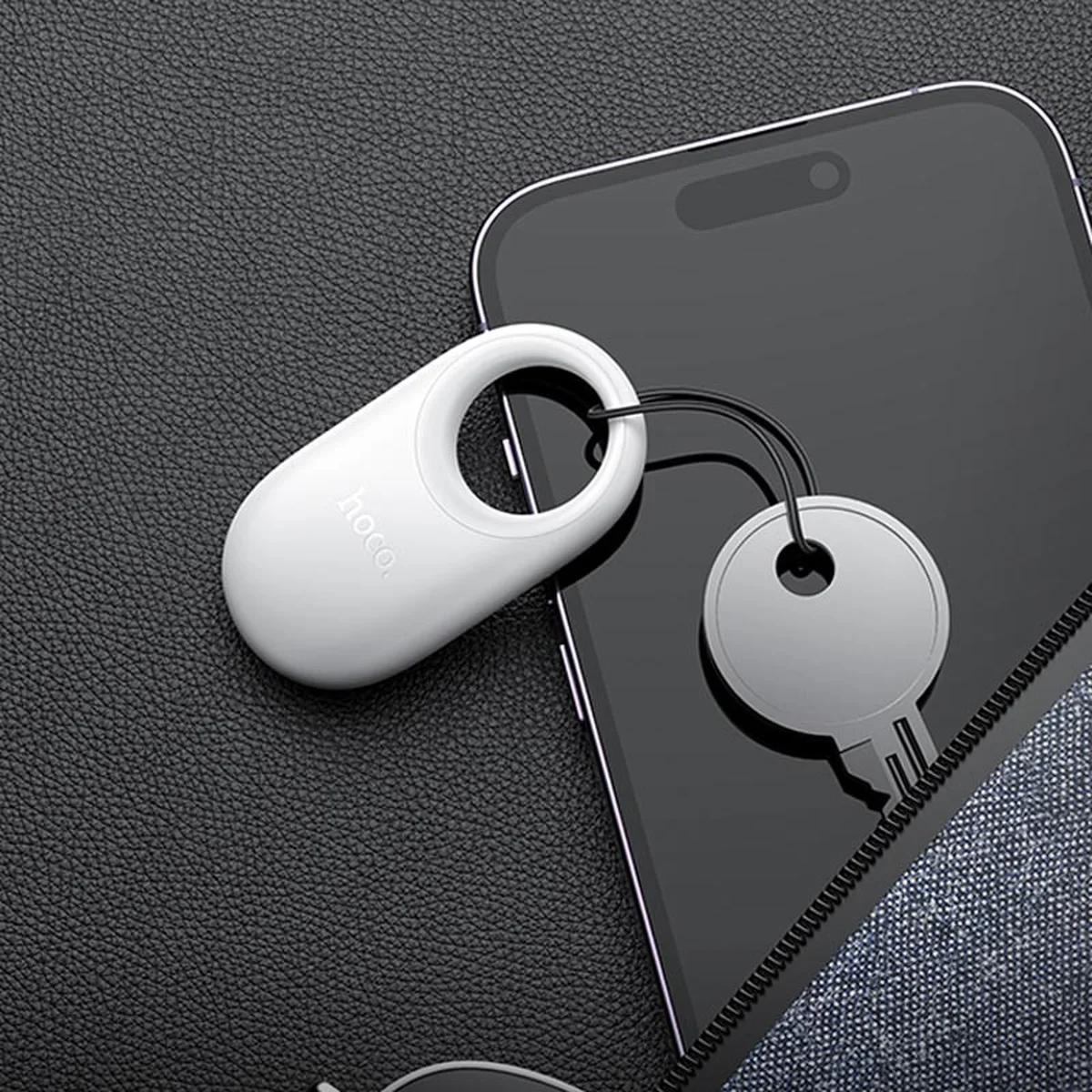 Трекер Hoco E94 Star intelligent positioning anti-lost device Pearl White