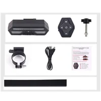 Трекер GPS велосипедный V03B Bike Tacker+Auto Tail Light 2in1 SIM (4GLTE+3GWCDMA+2GGSM) 140/2400mAh Black