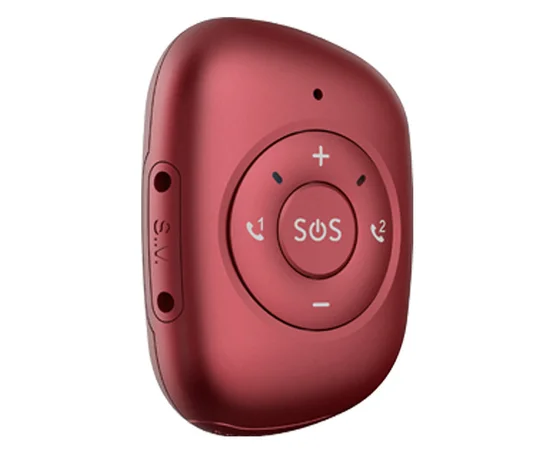 Трекер GPS V50 Tracker Pendant SIM (4G LTE with 2G GSM fallback) 1000mAh Red