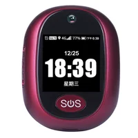 Трекер GPS V45 Tracker Pendant with display SIM (4GLTE with 2GGSM fallback) 6000mAh Red