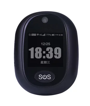 Трекер GPS V45 Tracker Pendant with display SIM (4GLTE with 2GGSM fallback) 6000mAh Black