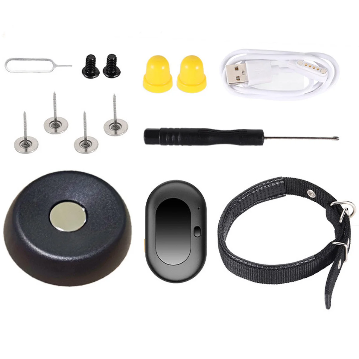 Трекер GPS для животных V41 Pet Tracker SIM (4GLTE+3GWCDMA+2GGSM) 1300mAh Black