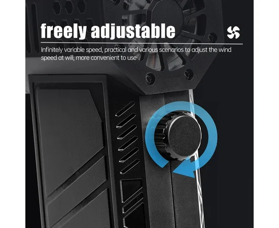 Турбофен "Violent Fan" 130000 RPM X4 Черный