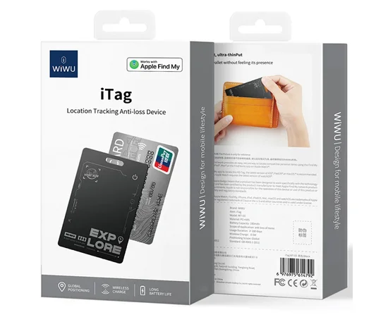 Трекер WIWU iTag WT-03 Black