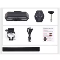 Трекер GPS велосипедний V03B Bike Tacker+Auto Tail Light 2in1 SIM (4GLTE+3GWCDMA+2GGSM) 140/2400mAh Black