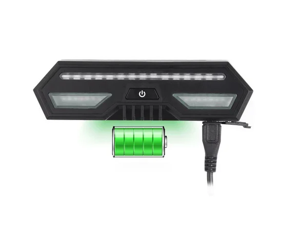 Трекер GPS велосипедний V03B Bike Tacker+Auto Tail Light 2in1 SIM (4GLTE+3GWCDMA+2GGSM) 140/2400mAh Black