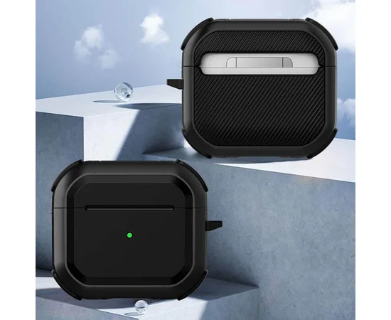 Футляр противоударный Black ed. для наушников Airpods 3 Black