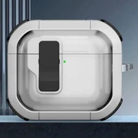 Футляр противоударный Locking Button для наушников Airpods 3 White