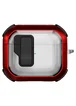 Футляр протиударний Locking Button для навушників Airpods 4 Red